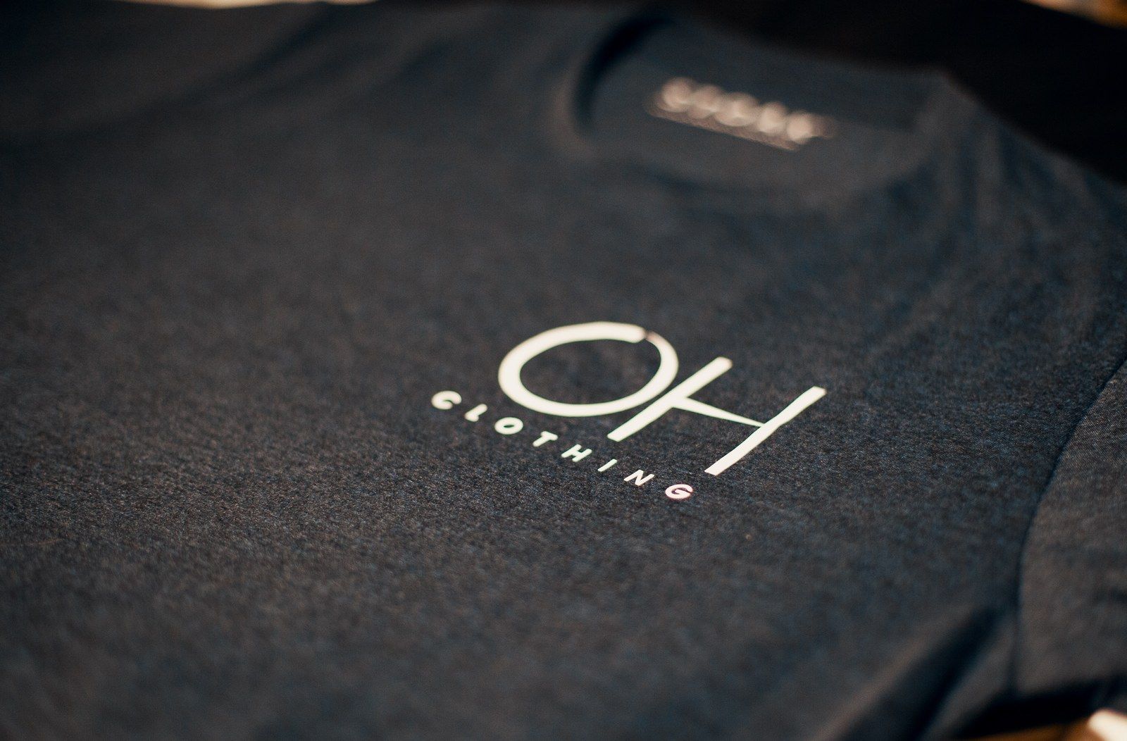 Siebdruck auf Baumwoll-Shirt, Detail
