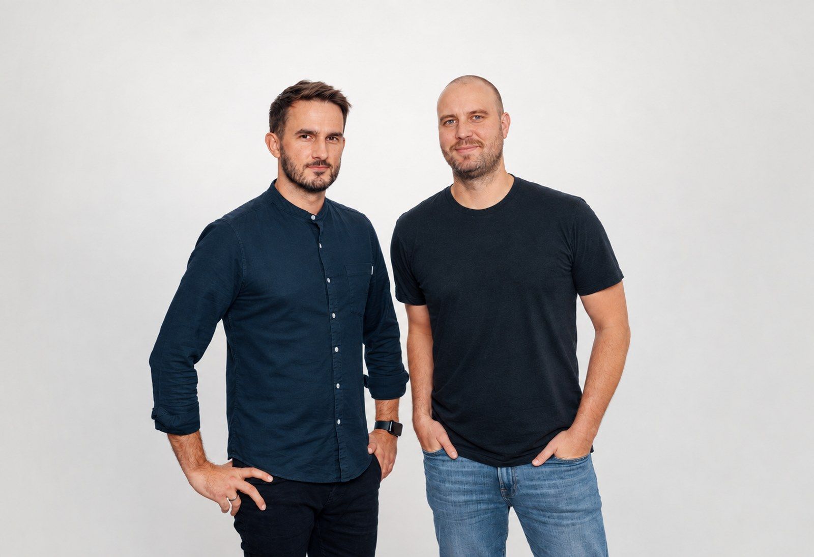 Oliver Ortis und Raffael Hollitzky, Gründer von OH Clothing